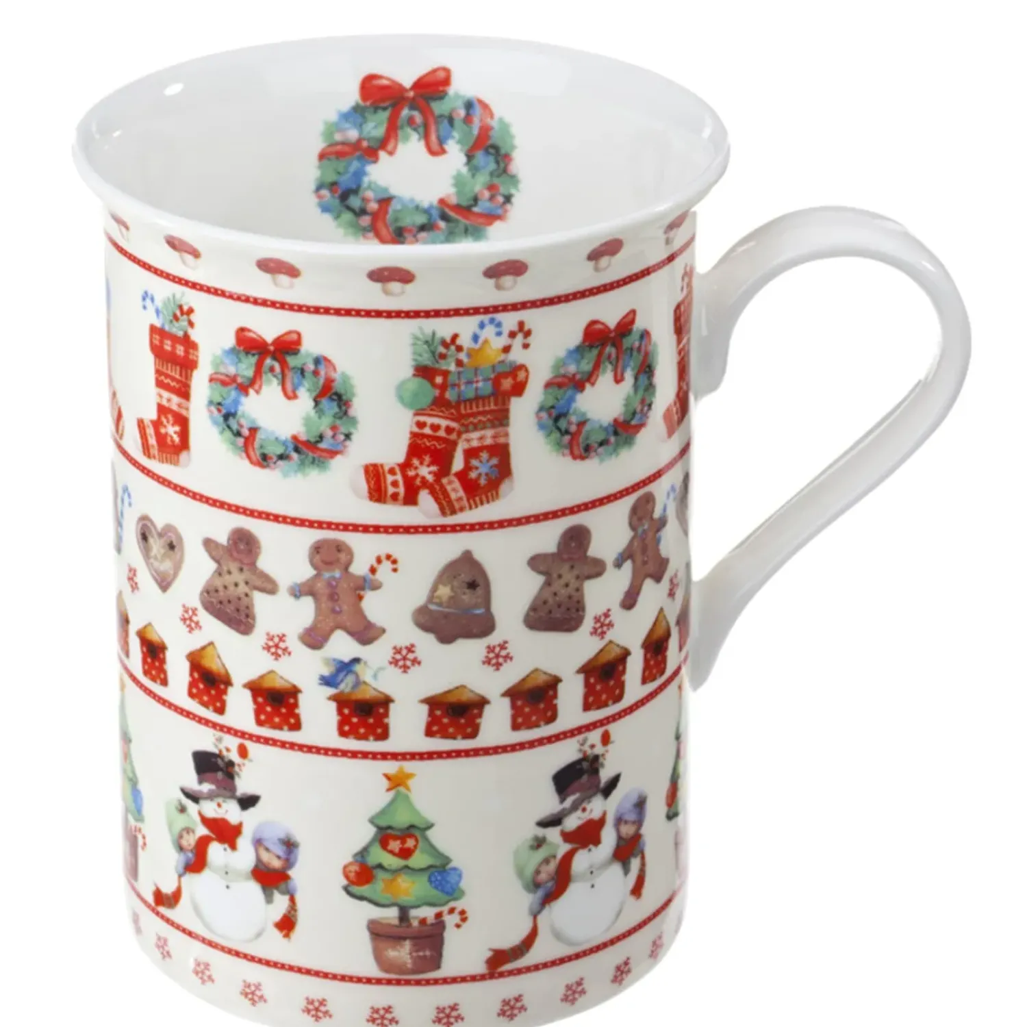 Käthe Wohlfahrt Porzellan-Tasse "Winterzeit"