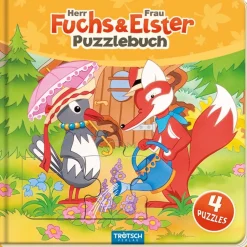 Trötsch Verlag Puzzlebuch "Herr Fuchs Und Frau Elster"