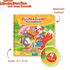 Trötsch Verlag Puzzlebuch "Herr Fuchs Und Frau Elster"