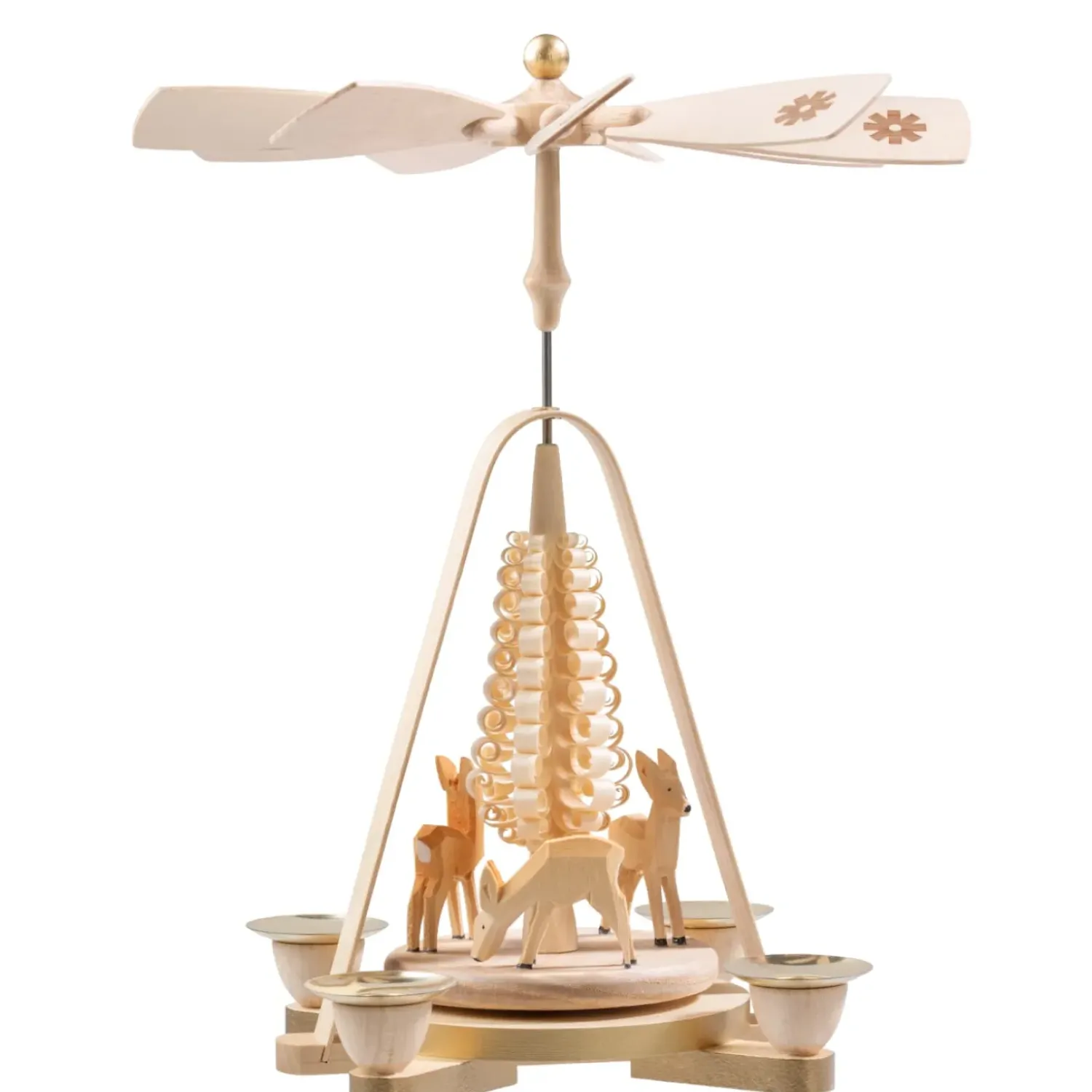 Richard Glässer Pyramide "Rehfamilie"