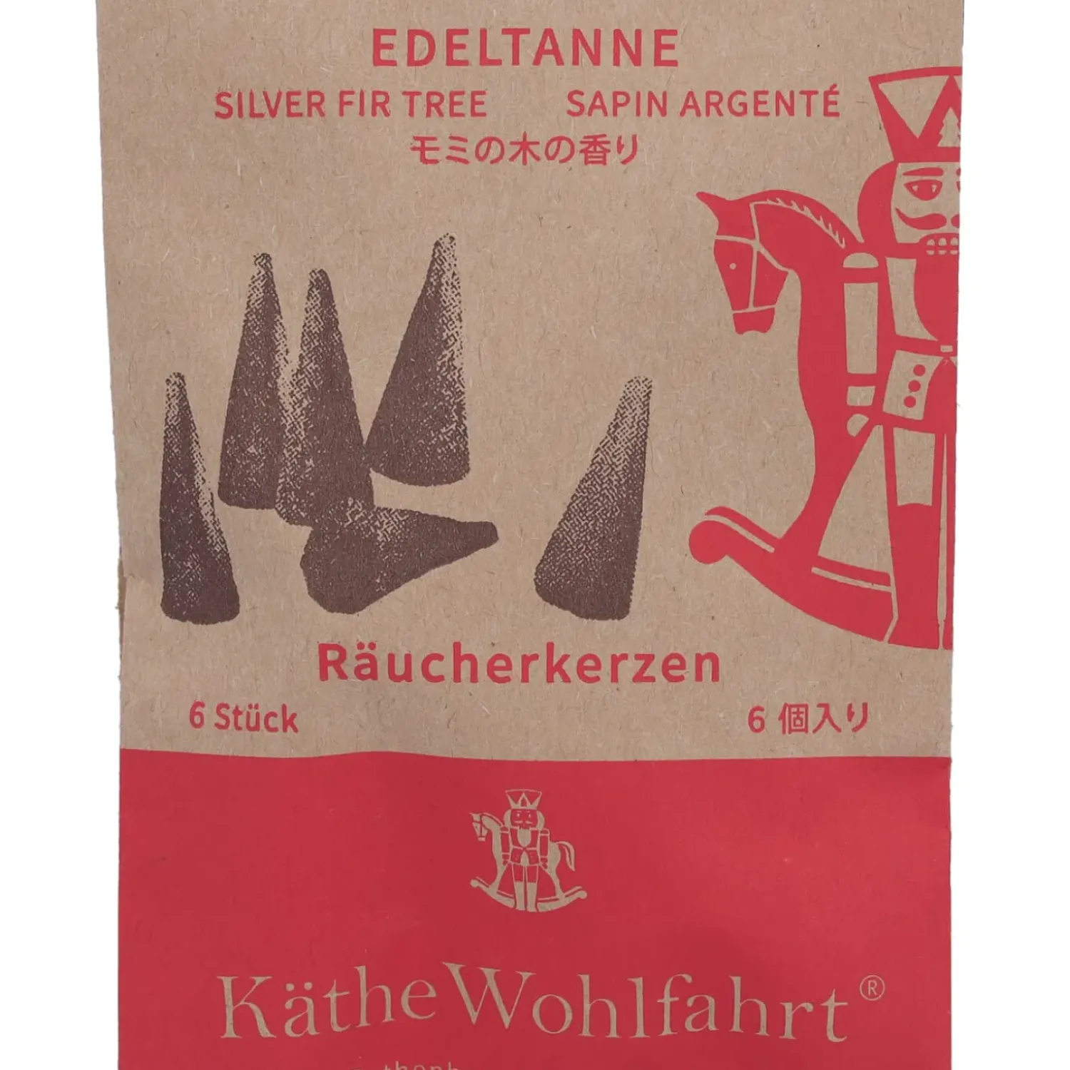 Käthe Wohlfahrt Raucherkerzen Edeltannenduft, Gros