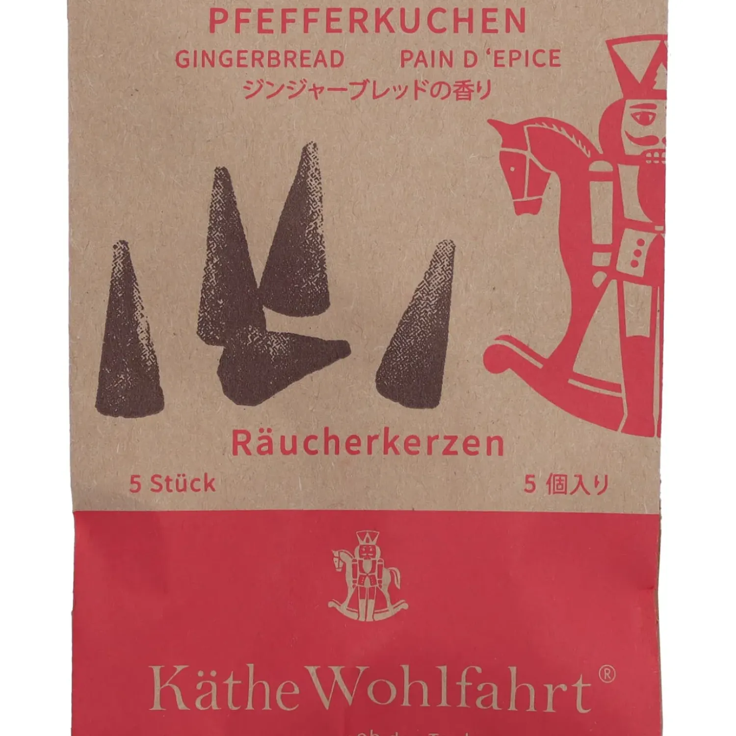 Käthe Wohlfahrt Raucherkerzen Pfefferkuchenduft, Gros