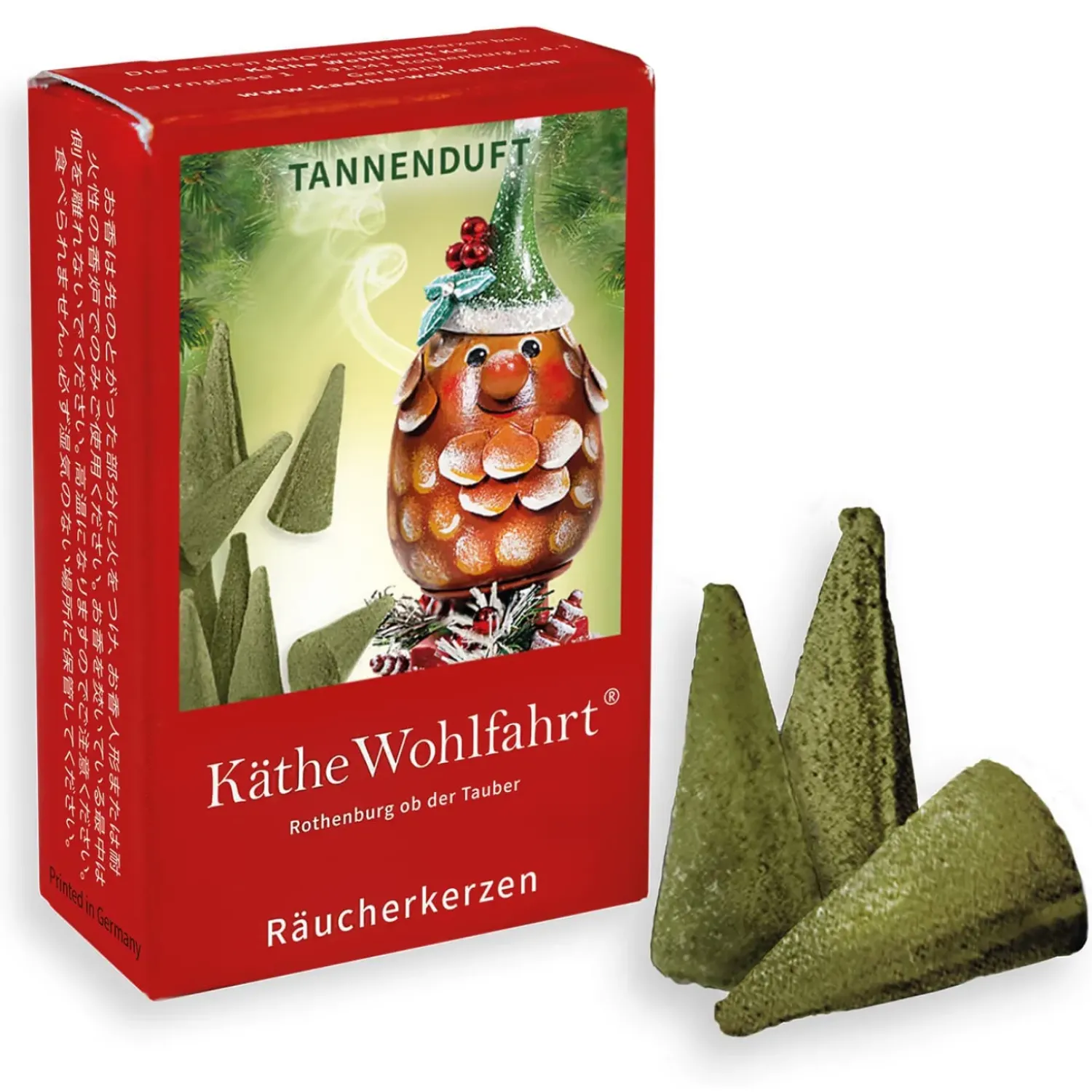 Käthe Wohlfahrt Raucherkerzen Tannenduft, Klein