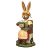 Hubrig Volkskunst Rauchermannchen Hase Kaffeegustl