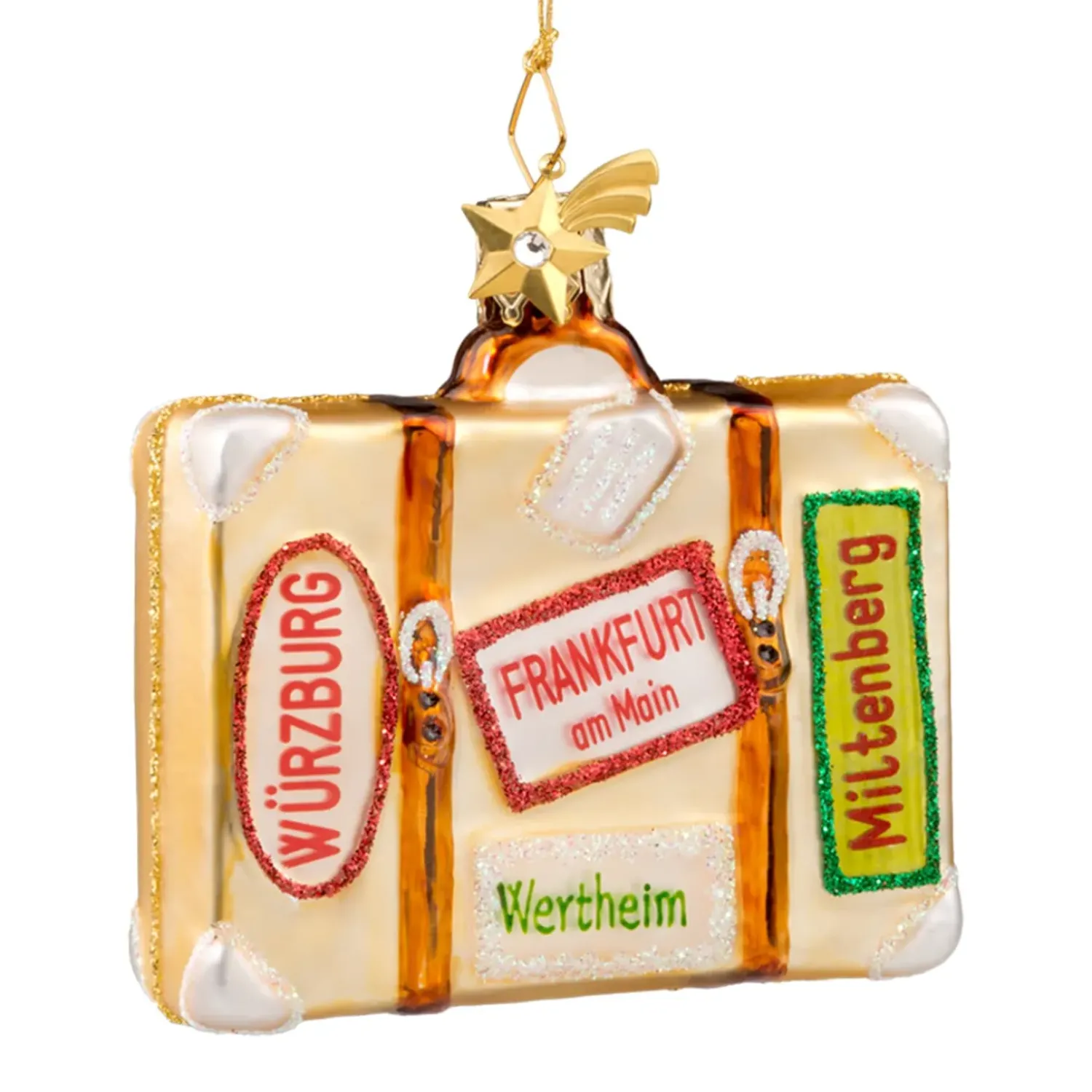 Poesie in Glas Reisekoffer Stadte Am Main