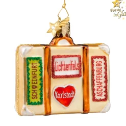 Poesie in Glas Reisekoffer Stadte Am Main