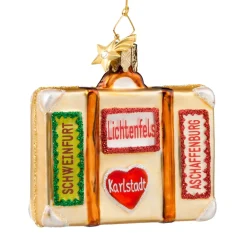 Poesie in Glas Reisekoffer Stadte Am Main