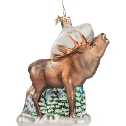 Poesie in Glas Rohrender Hirsch