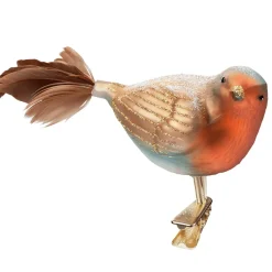 Poesie in Glas Rotkehlchen