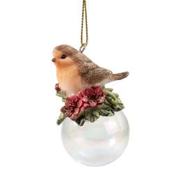 Käthe Wohlfahrt Rotkehlchen Auf Kugel