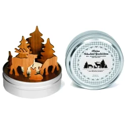 designimdorf Schachtelgeschichte "Im Winterwald"