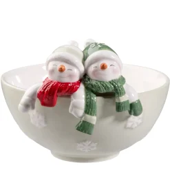 Käthe Wohlfahrt Schale Mit Schneemannern