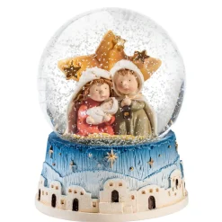 Käthe Wohlfahrt Schneekugel "Kinderkrippe"