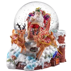 Käthe Wohlfahrt Schneekugel "Rentierschlitten"