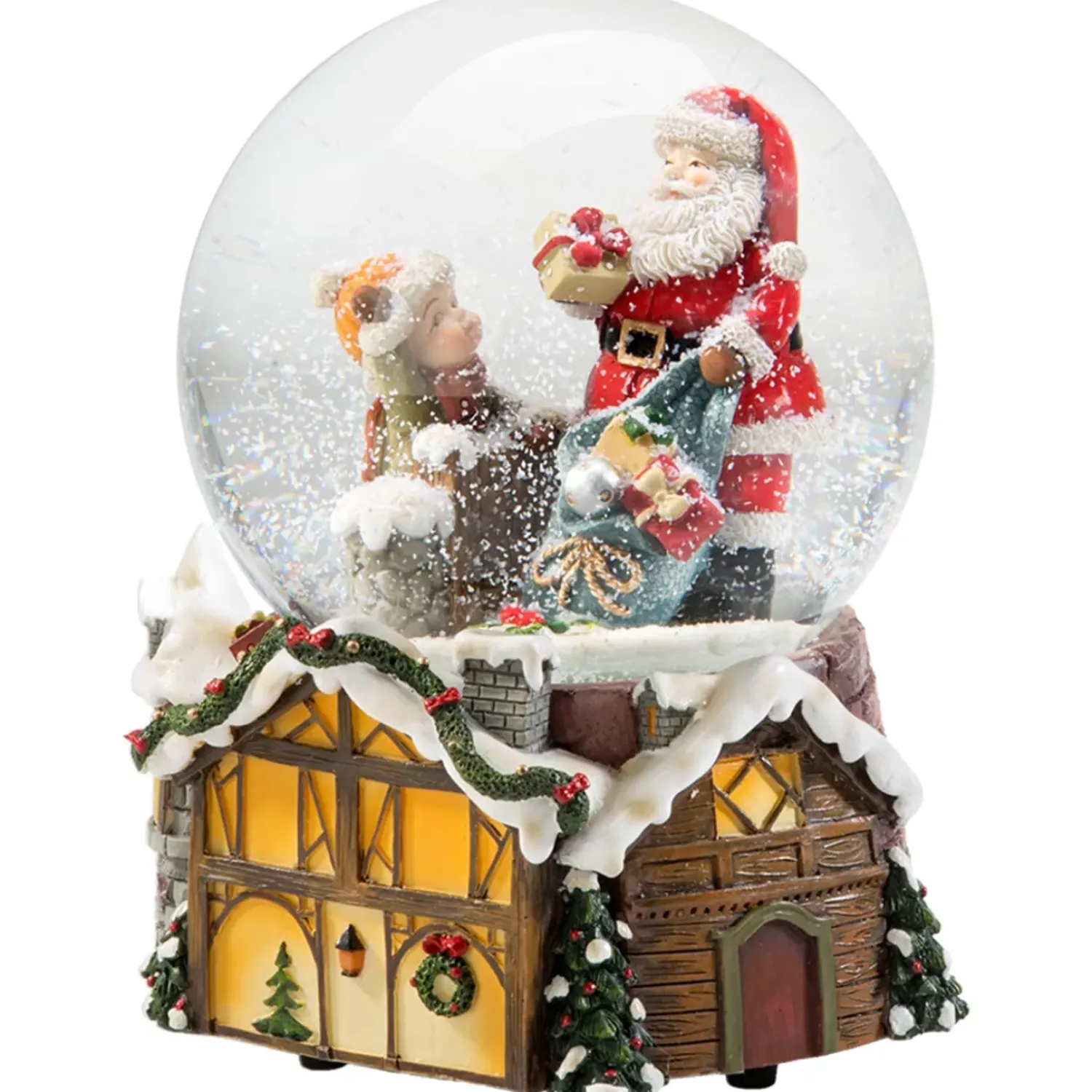 Käthe Wohlfahrt Schneekugel "Weihnachtsuberraschung"