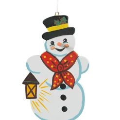 Käthes Original Schneemann Mit Laterne