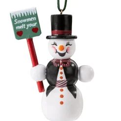 Käthes Original Schneemann Mit Schaufel