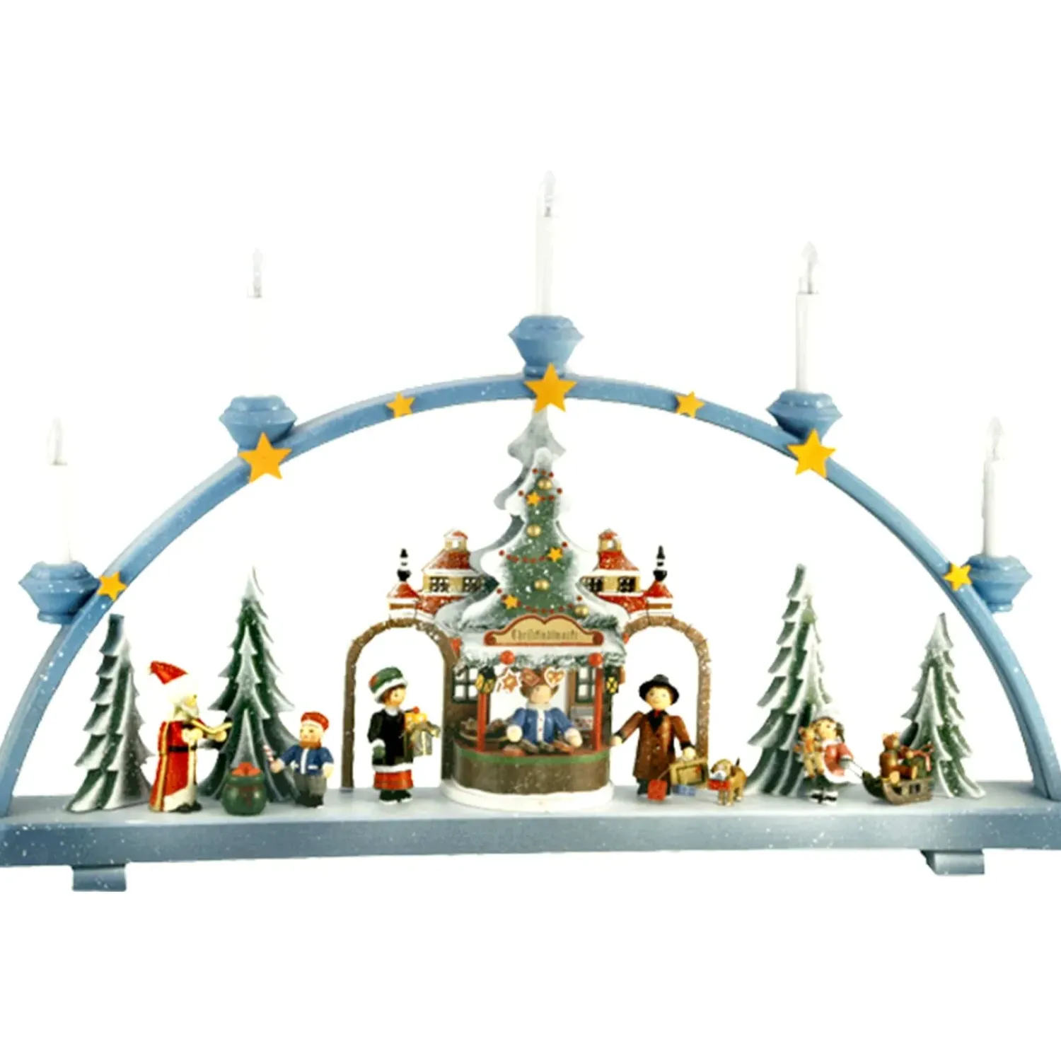 Käthes Original Schwibbögen "Christkindlmarkt", 115V