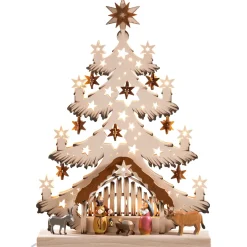 Käthes Original Schwibbögen "Heilige Familie" 230V