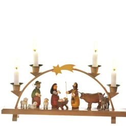 Käthes Original Schwibbögen "Weihnachtsabend"