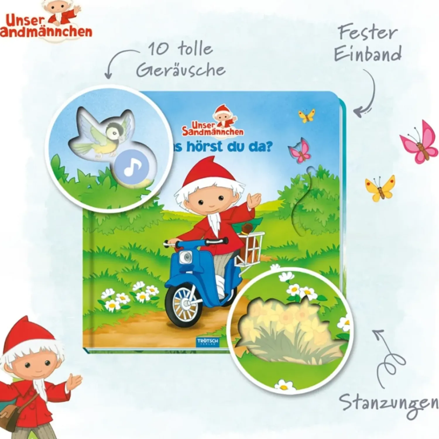 Trötsch Verlag Soundbuch "Was Horst Du Da? - Sandmannchen"