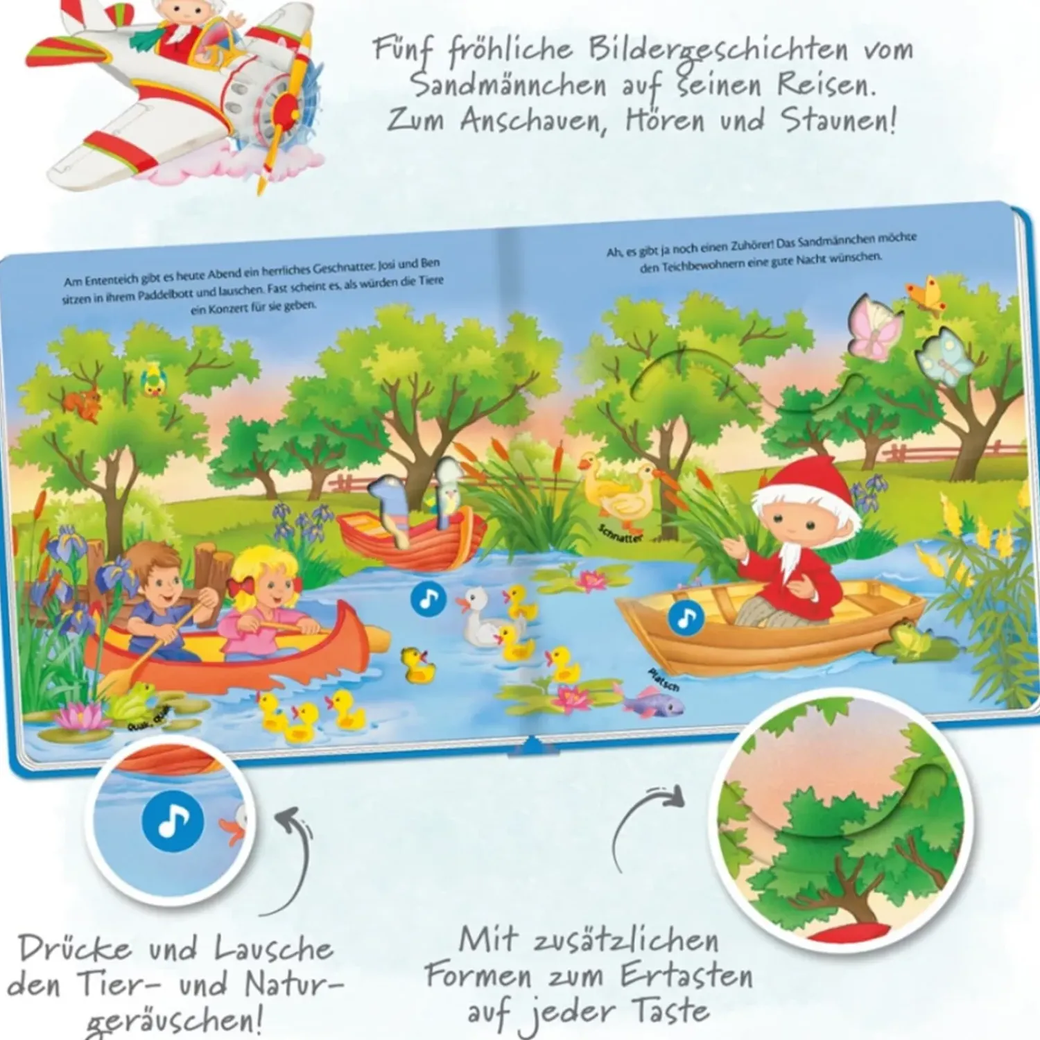 Trötsch Verlag Soundbuch "Was Horst Du Da? - Sandmannchen"