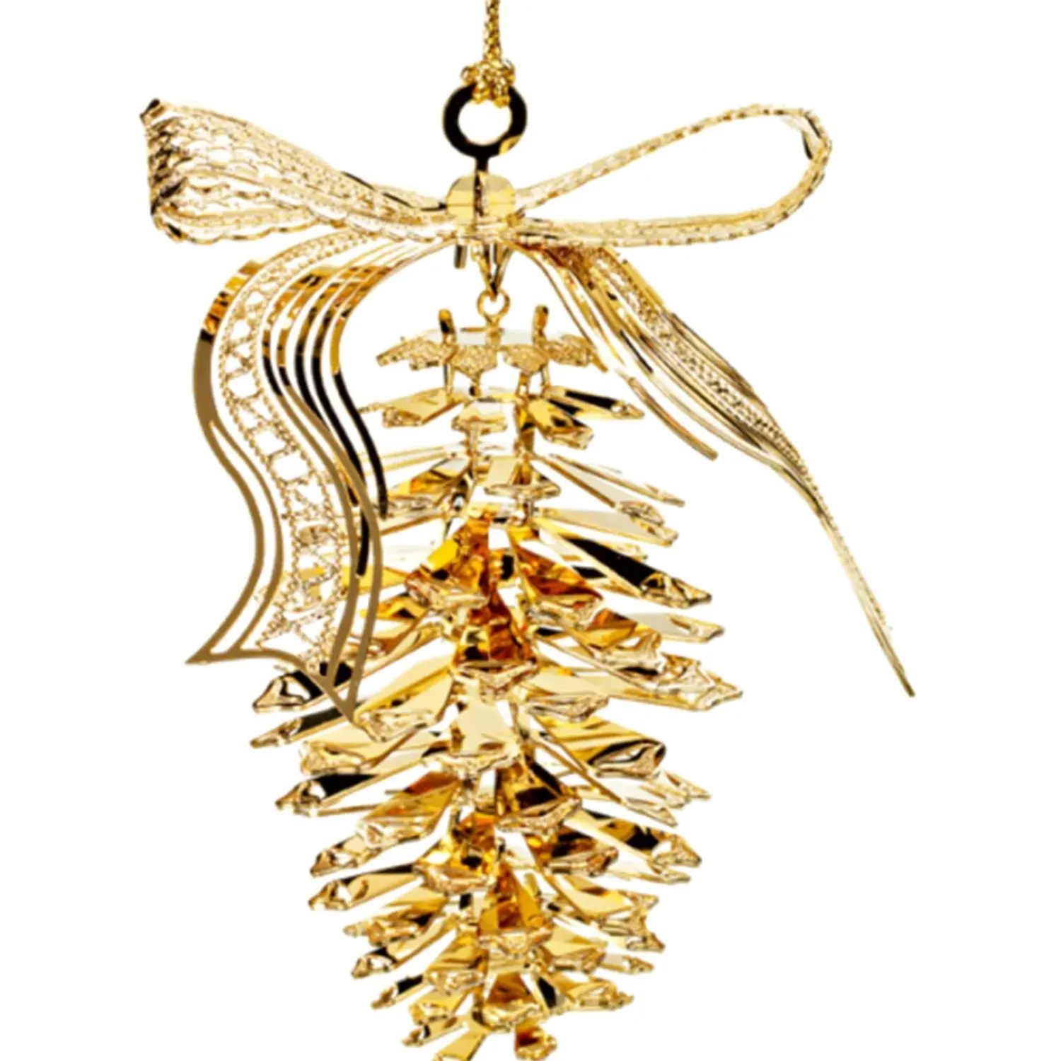 Käthe Wohlfahrt Tannenzapfen, Vergoldet