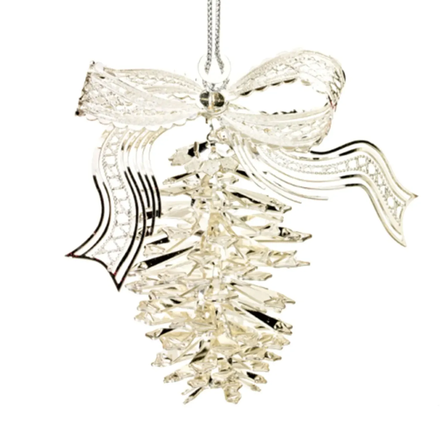 Käthe Wohlfahrt Tannenzapfen, Versilbert