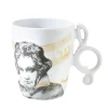 Meissen Porzellan Tasse "Beethoven"