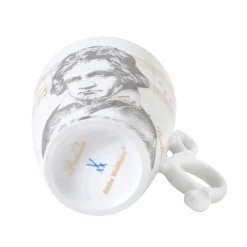 Meissen Porzellan Tasse "Beethoven"