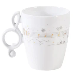 Meissen Porzellan Tasse "Leise Rieselt Der Schnee"