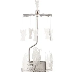 Käthe Wohlfahrt Teelicht-Karussel "Heilige Familie", Silber