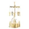 Käthe Wohlfahrt Teelicht-Karussel "Heilige Familie", Gold