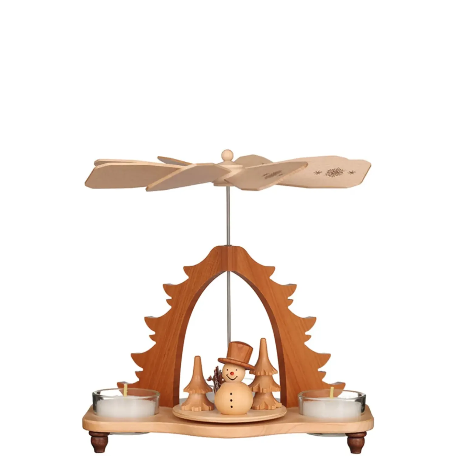 Christian ULBRICHT Teelicht-Pyramide "Schneemann"