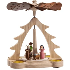 Käthes Original Teelicht-Pyramide "Stille Nacht"