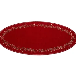 Käthe Wohlfahrt Tischdecke "Mistel" 28 X 58 Cm