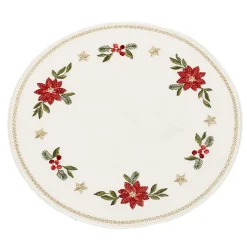 Käthe Wohlfahrt Tischdecke "Weihnachtsstern" R 20 Cm