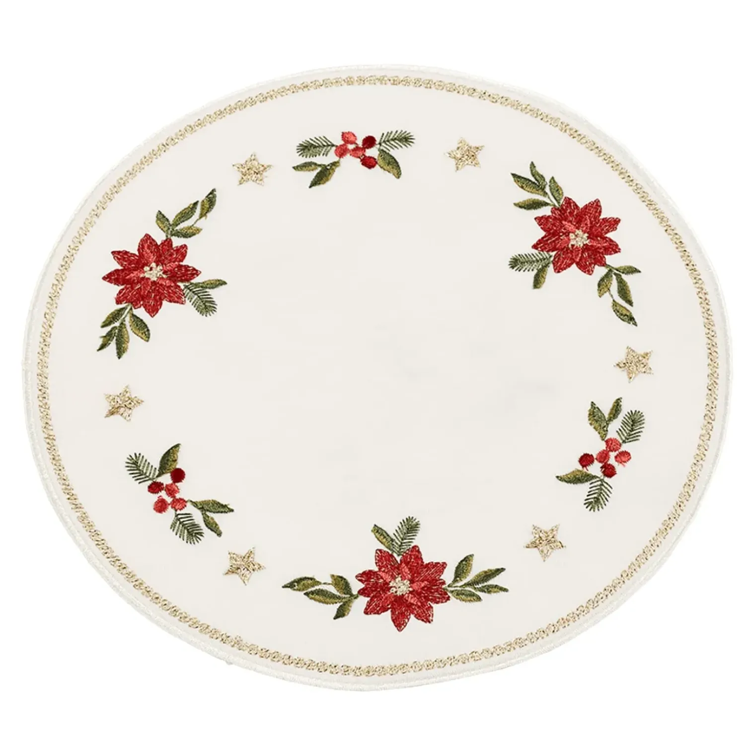 Käthe Wohlfahrt Tischdecke "Weihnachtsstern" R 20 Cm