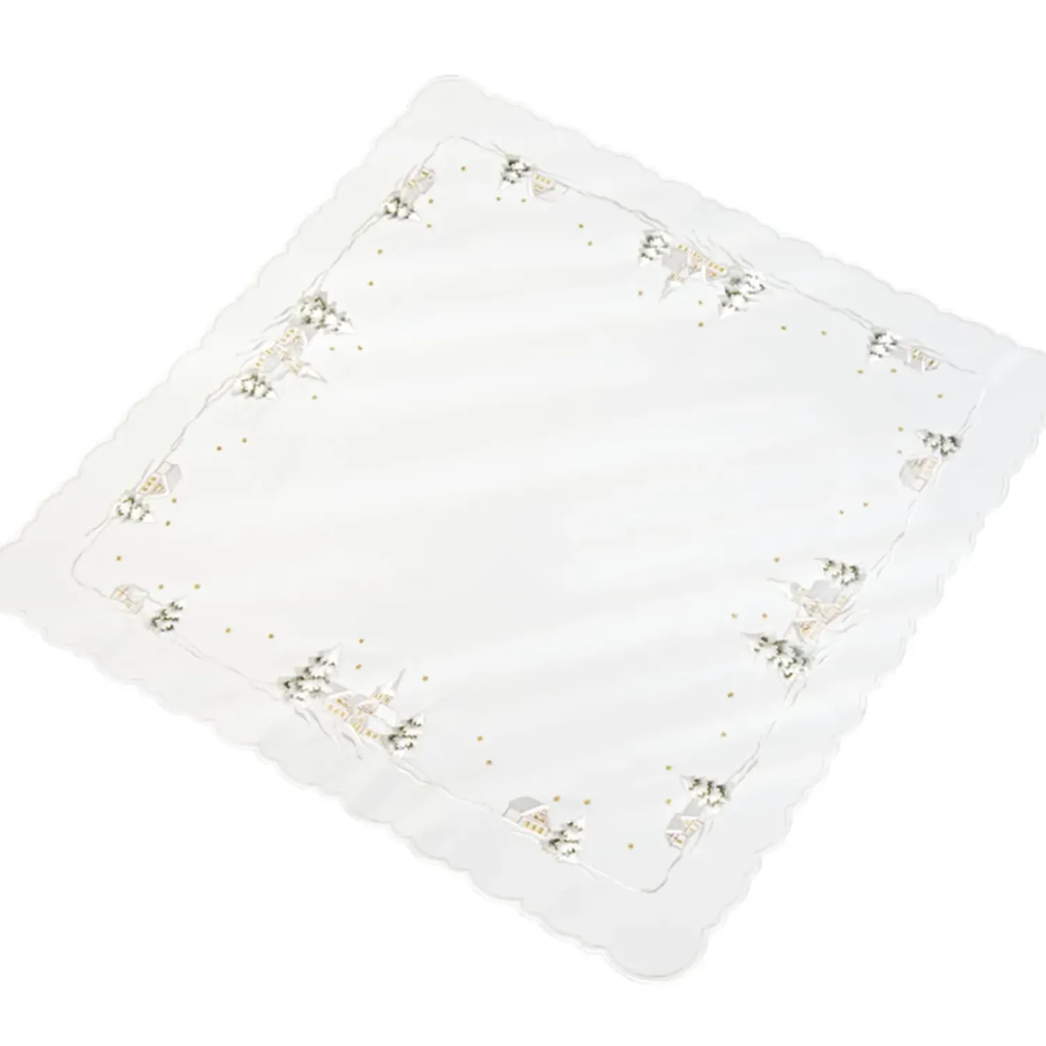 Käthe Wohlfahrt Tischdecke "Winterdorf" 88X88 Cm