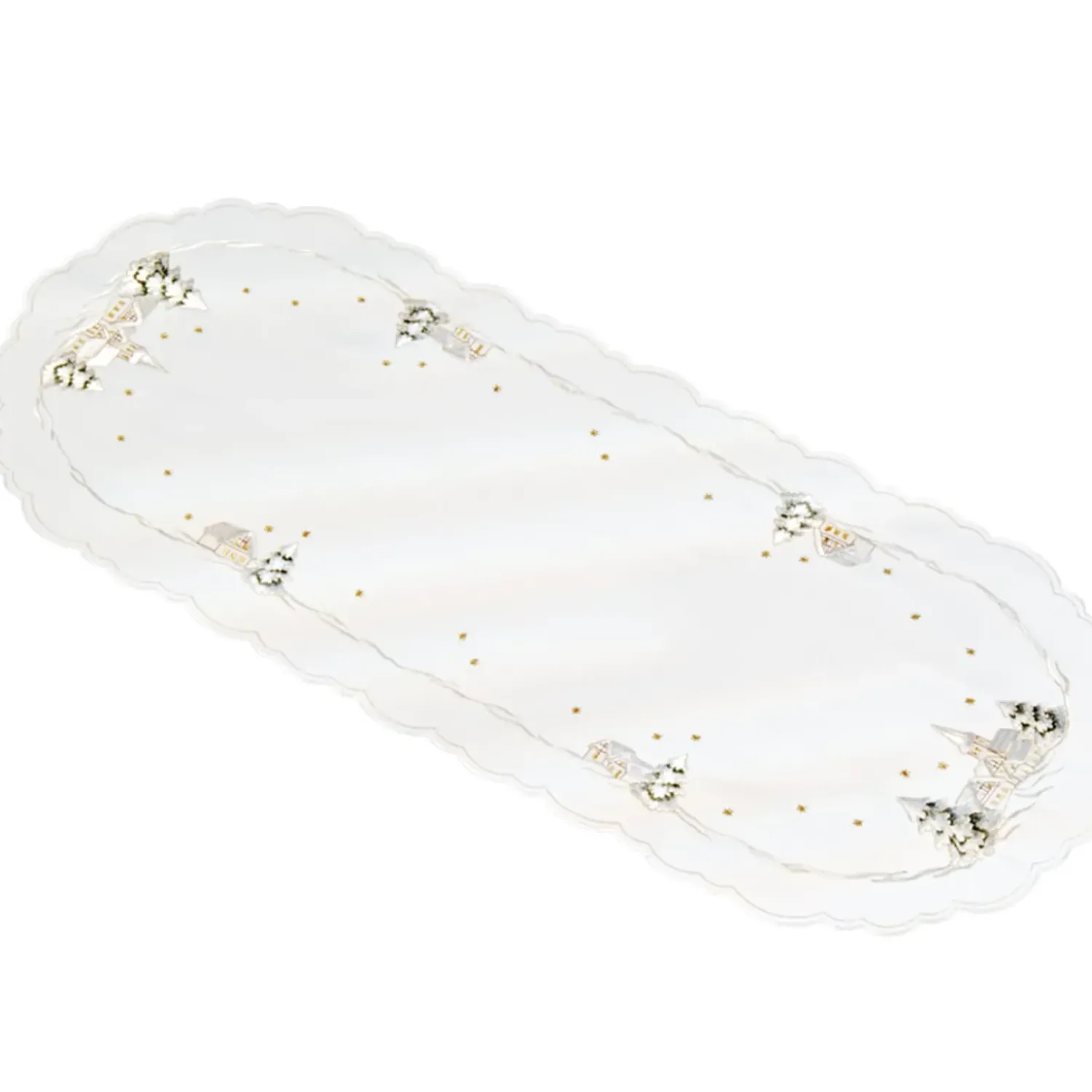 Käthe Wohlfahrt Tischlaufer "Winterdorf" 36X88 Cm