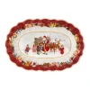 Villeroy & Boch Toy'S Fantasy Grose Schale Oval, Santa Und Kinder