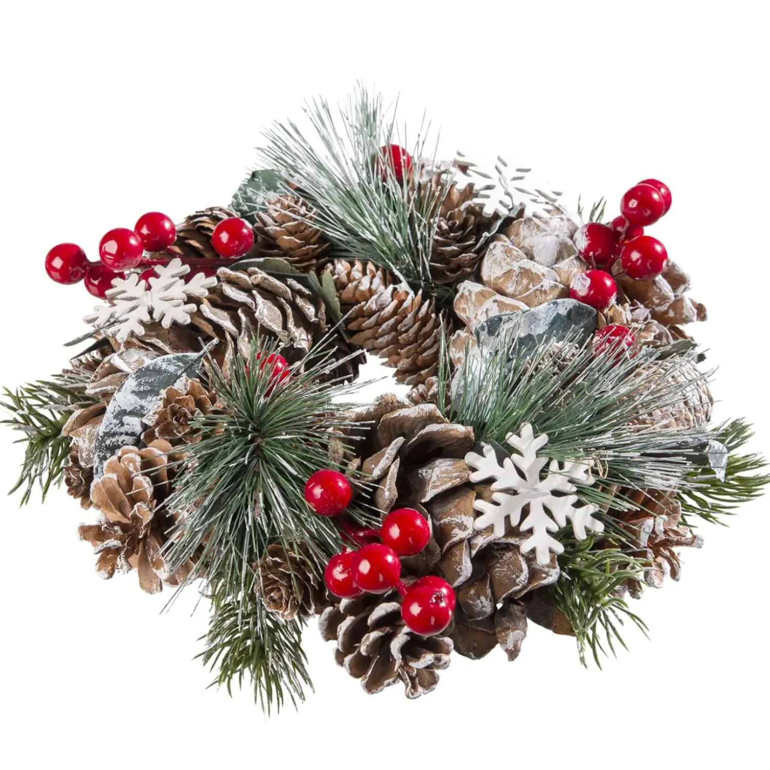 Käthe Wohlfahrt Tur- Oder Tischkranz Mit Roten Fruchten Und Zapfen