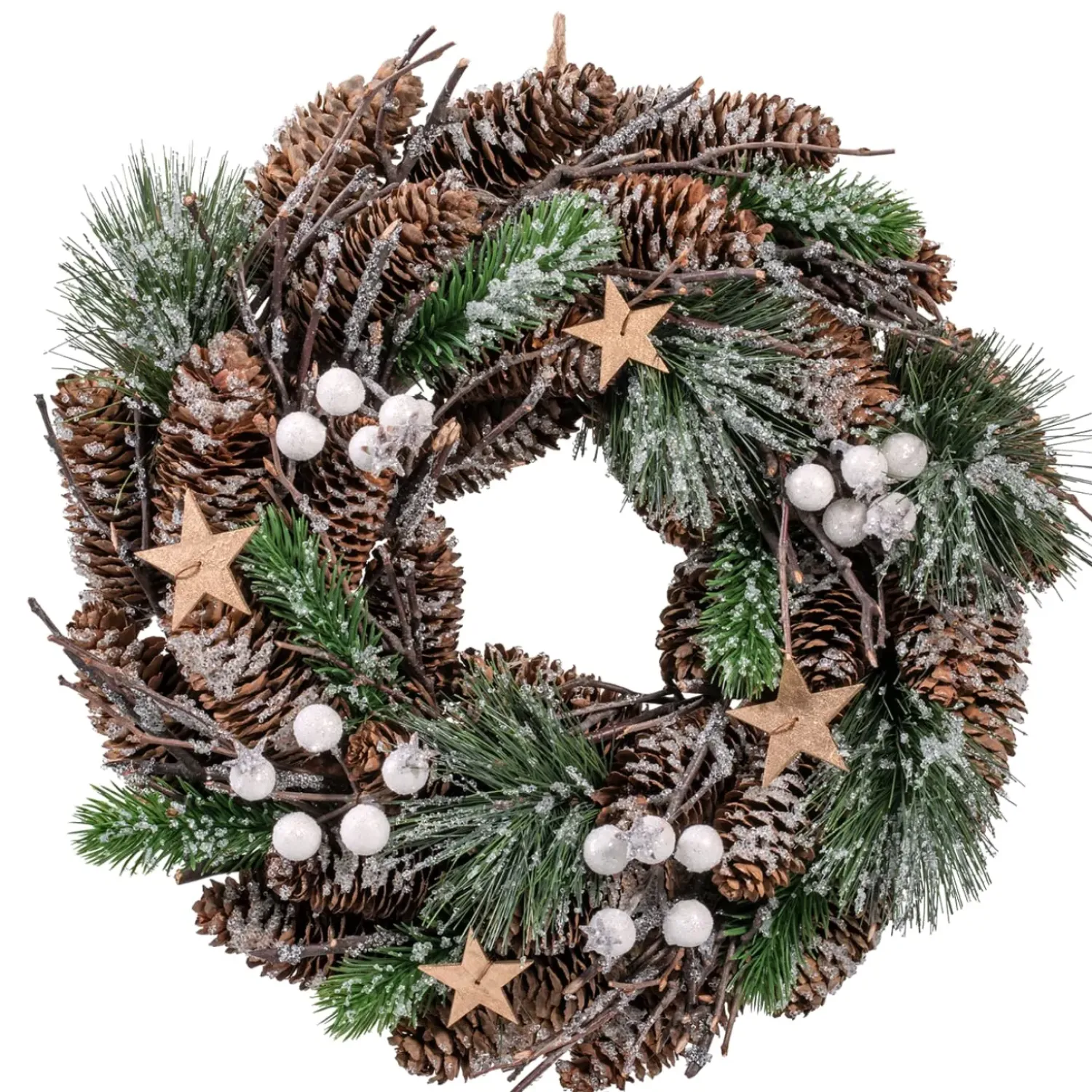 Käthe Wohlfahrt Turkanz Mit Weisen Beeren Und Zapfen