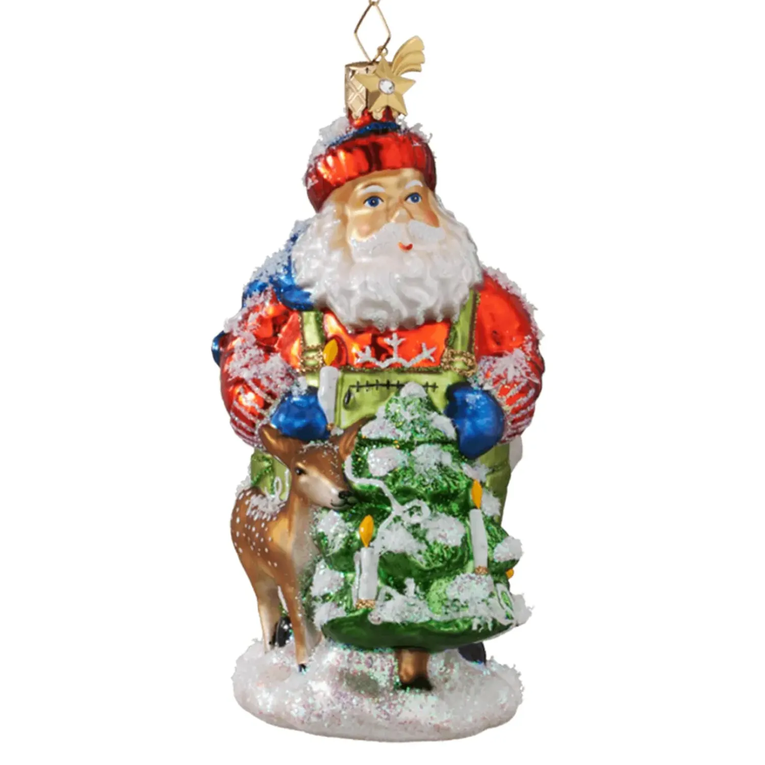 Poesie in Glas Weihnachtsmann