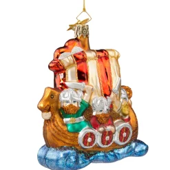 Poesie in Glas Wikingerschiff