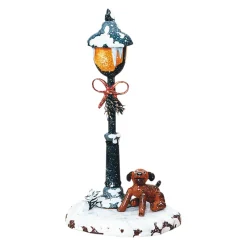 Hubrig Volkskunst Winterkinder Bello Unter Der Laterne