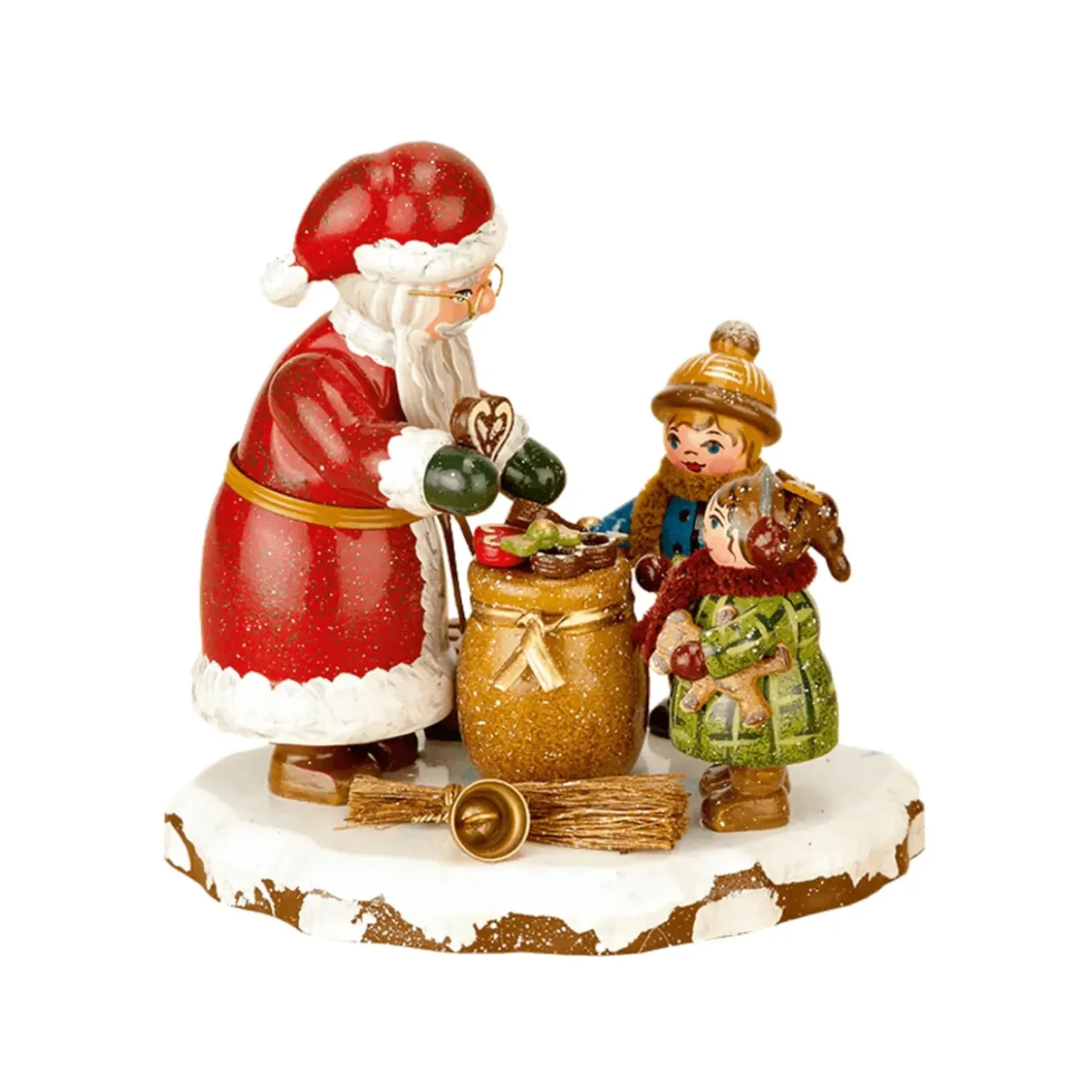 Hubrig Volkskunst Winterkinder Danke Lieber Weihnachtsmann