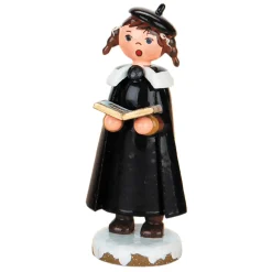 Hubrig Volkskunst Winterkinder Kurrendenmadchen Mit Zopfen Und Buch