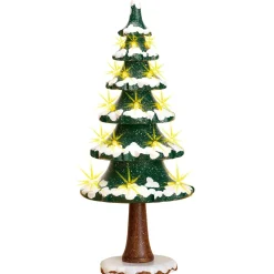 Hubrig Volkskunst Winterkinder Lichterbaum, Elektrisch Beleuchtet