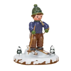 Hubrig Volkskunst Winterkinder Schneeschuhfahrt